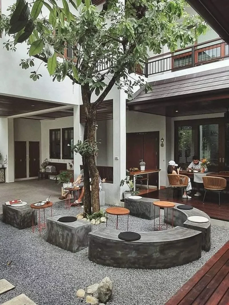 8 Ide Desain Kafe Outdoor yang Unik dan Memikat