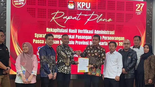 KPU Jakarta Mulai Terima Pendaftaran Cabug Cawagub Pilkada 2024