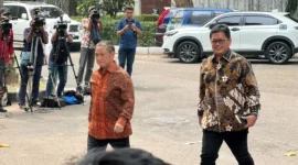 Anis Matta dan Sejumlah Tokoh Politik Sambangi Rumah Prabowo di Kertanegara