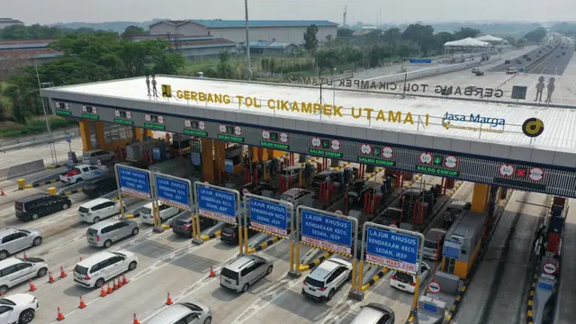 Lonjakan Arus Kendaraan di Tol Jabodetabek dan Jabar Pasca-Natal