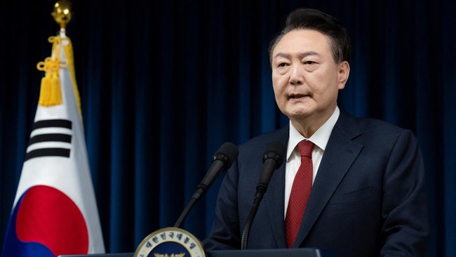 Presiden Korsel Yoon Suk Yeol Terancam Penangkapan