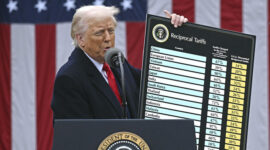 Trump Umumkan Tarif Impor Baru, Indonesia Terkena 32 Persen