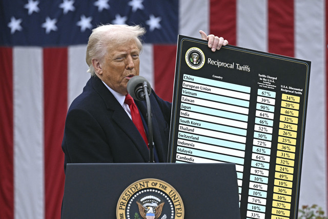 Trump Umumkan Tarif Impor Baru, Indonesia Terkena 32 Persen