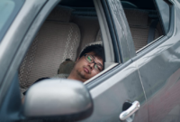 Tidur di Mobil Demi Keselamatan, Pria Ini Justru Kena Denda Fantastis!