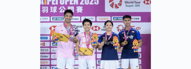 Jafar/Felisha Amankan Satu-Satunya Gelar untuk Indonesia di Taipei Open 2025