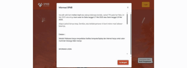 TPA SPMB SMA/SMK Sulsel 2025 Diundur Gara-Gara Kendala Teknis, Ini Jadwal Terbarunya!