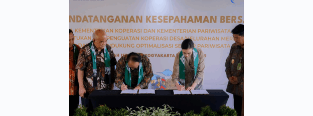 Kemenpar dan Kemenkop Teken MoU, Dorong Penguatan Pokdarwis Jadi Koperasi Merah Putih