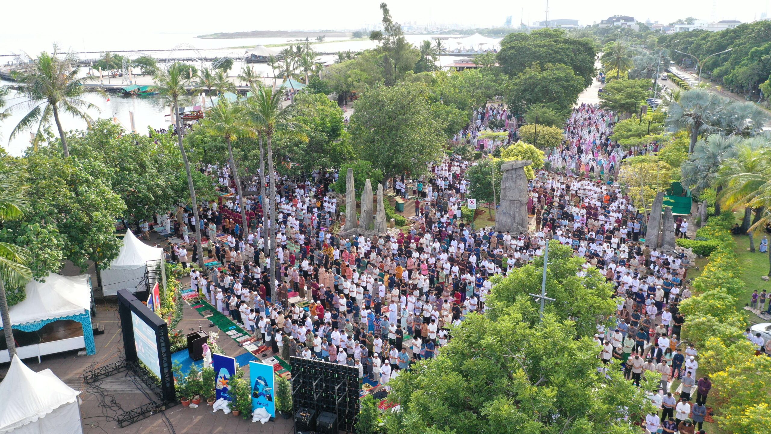Salat Iduladha Digelar di Pinggir Pantai Ancol, Tiket Masuk Gratis untuk Jamaah