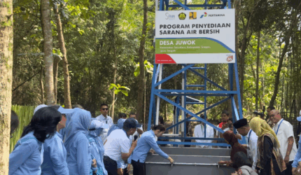 Pertamina Gandeng Seruni Bangun 16 Titik Air Bersih di Sragen